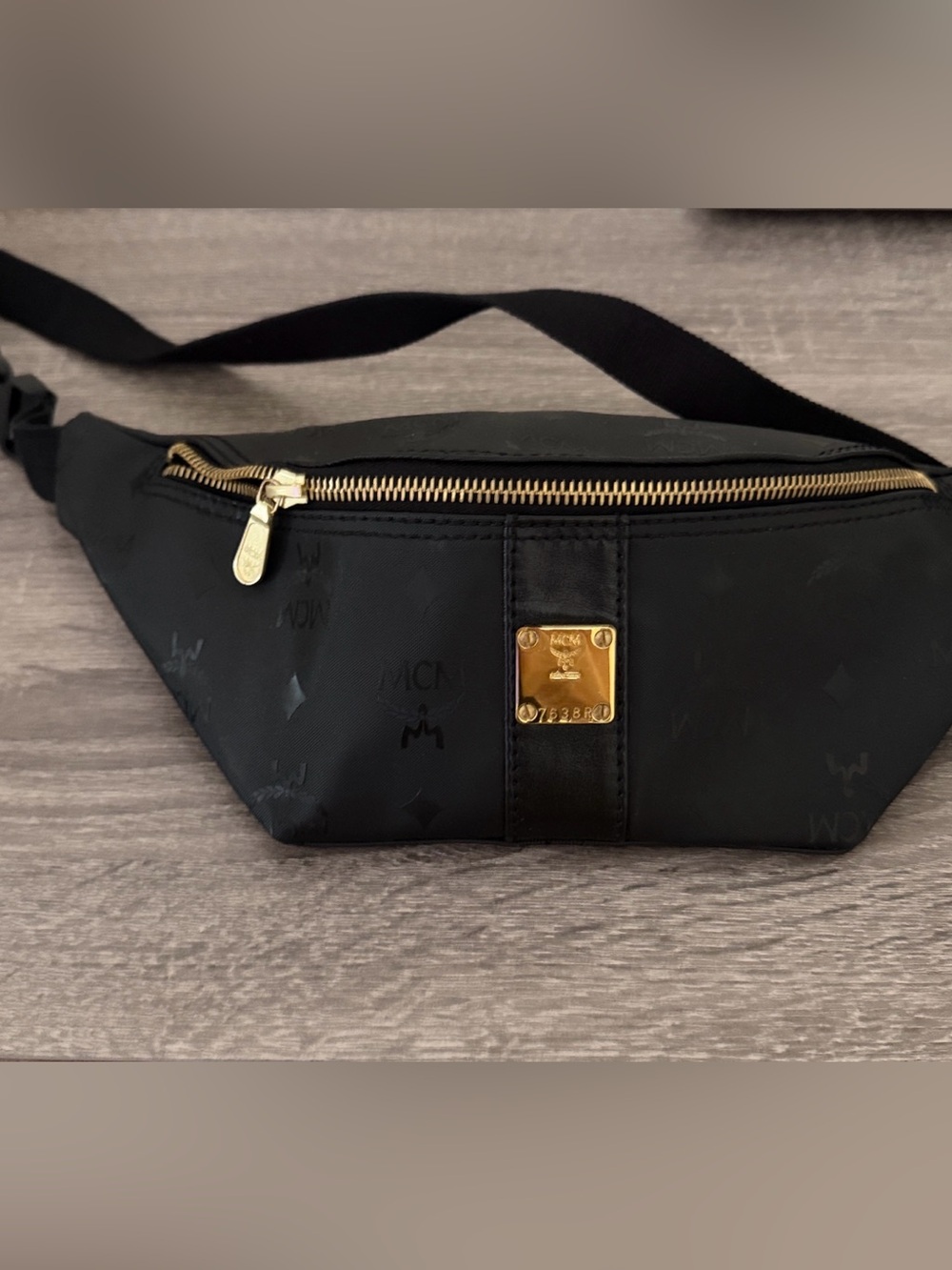MCM Visetos Belt Bag